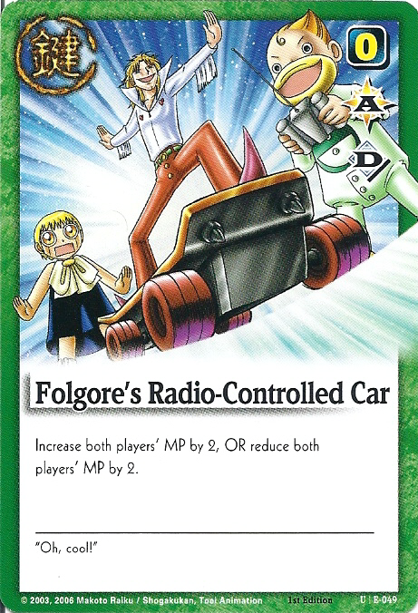 Folgores Radio-Controlled Car